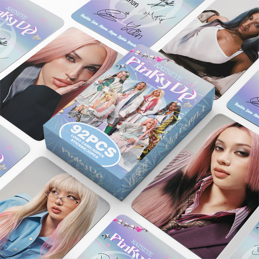 Photography News - 92 ชิ้น KATSEYE อัลบั้มใหม่ PINKY UP