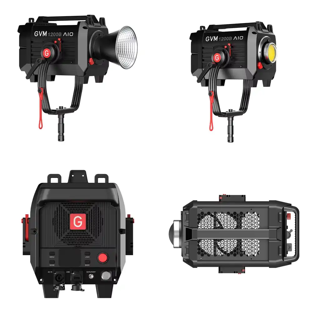 Photography Studio - ไฟสปอตไลท์วิดีโอ GVM SD1200B AIO 1200W สำหรับการถ่ายภาพ
