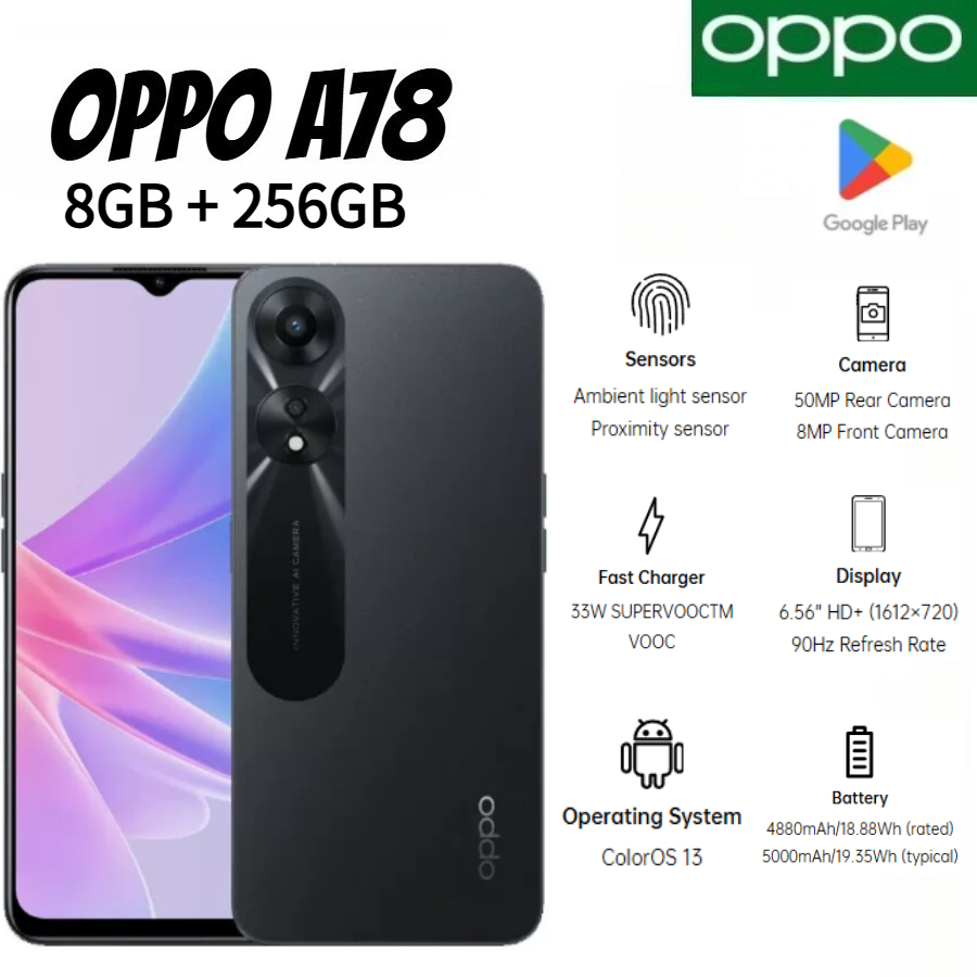Photography Sim - สมาร์ทโฟน OPPO A78 รุ่น Global Edition