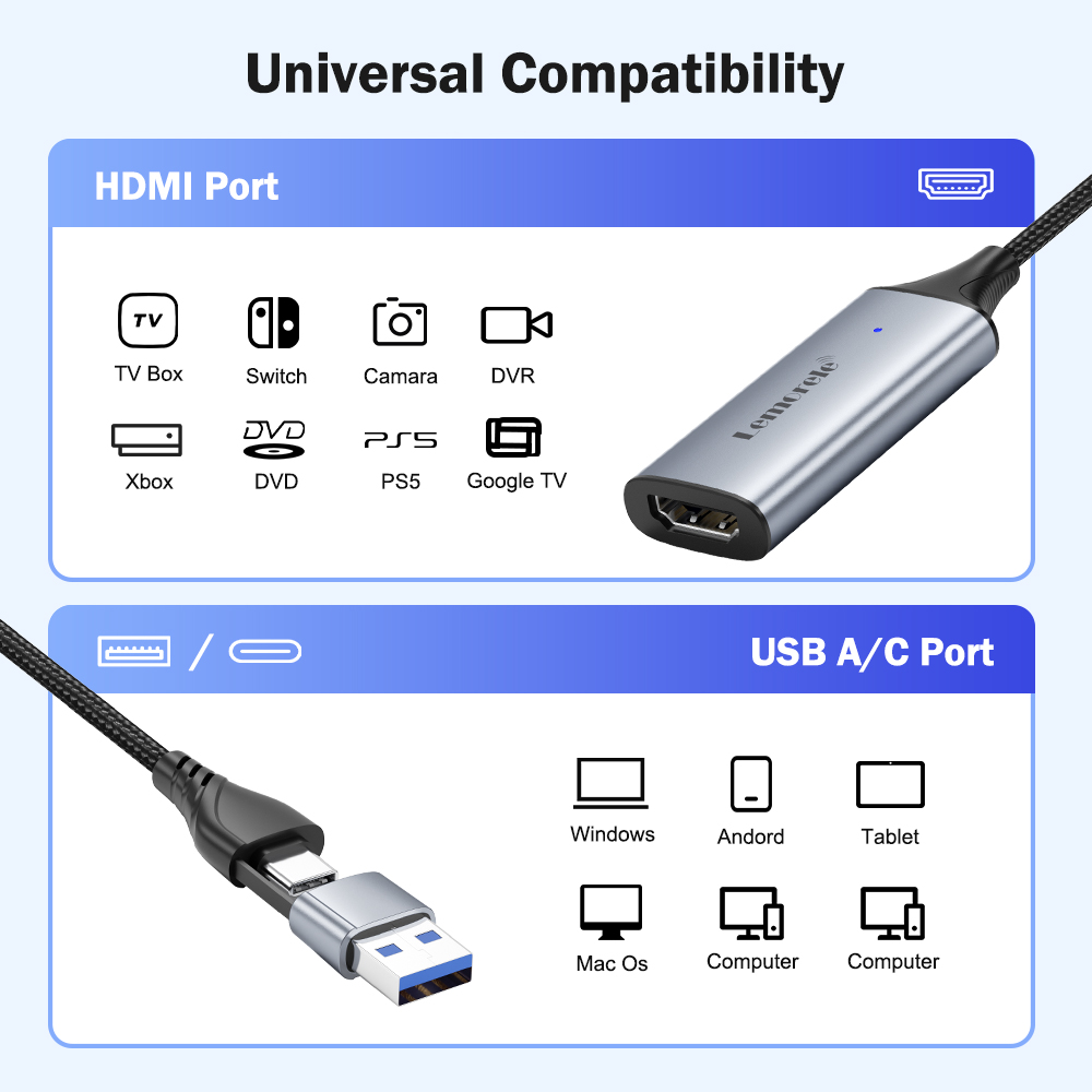 Lemorele USB 2.0 Video Capture - Photography With Mobile บทวิจารณ์และราคา