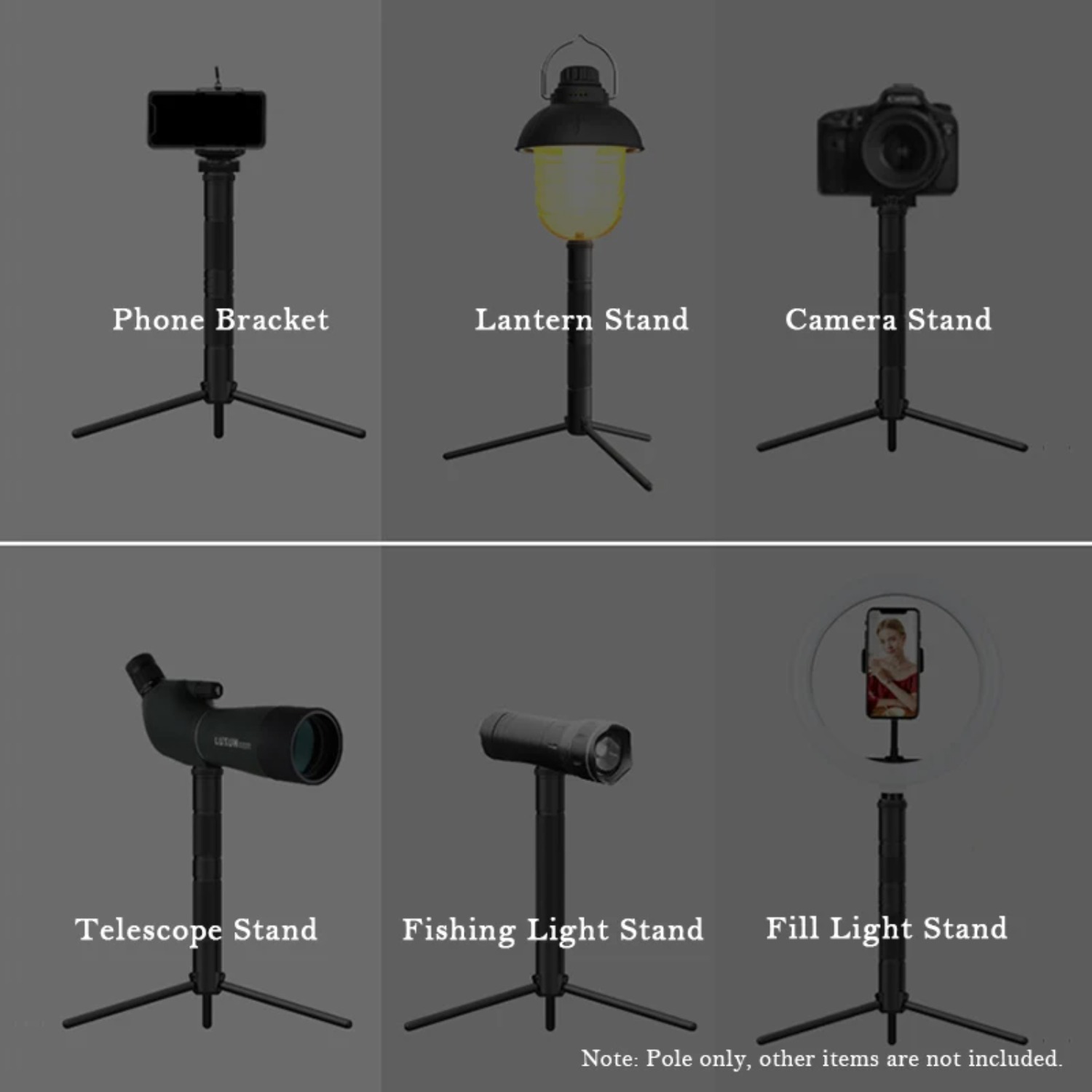 ขาตั้งโคมไฟอลูมิเนียมแบบพับได้ - Photography Basics บทวิจารณ์และราคา