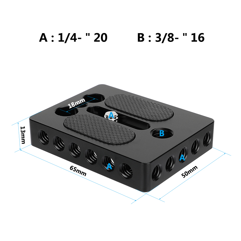 ฐานยึดกล้องแบบ Universal Chees - Camera Cage Baseplate บทวิจารณ์และราคา
