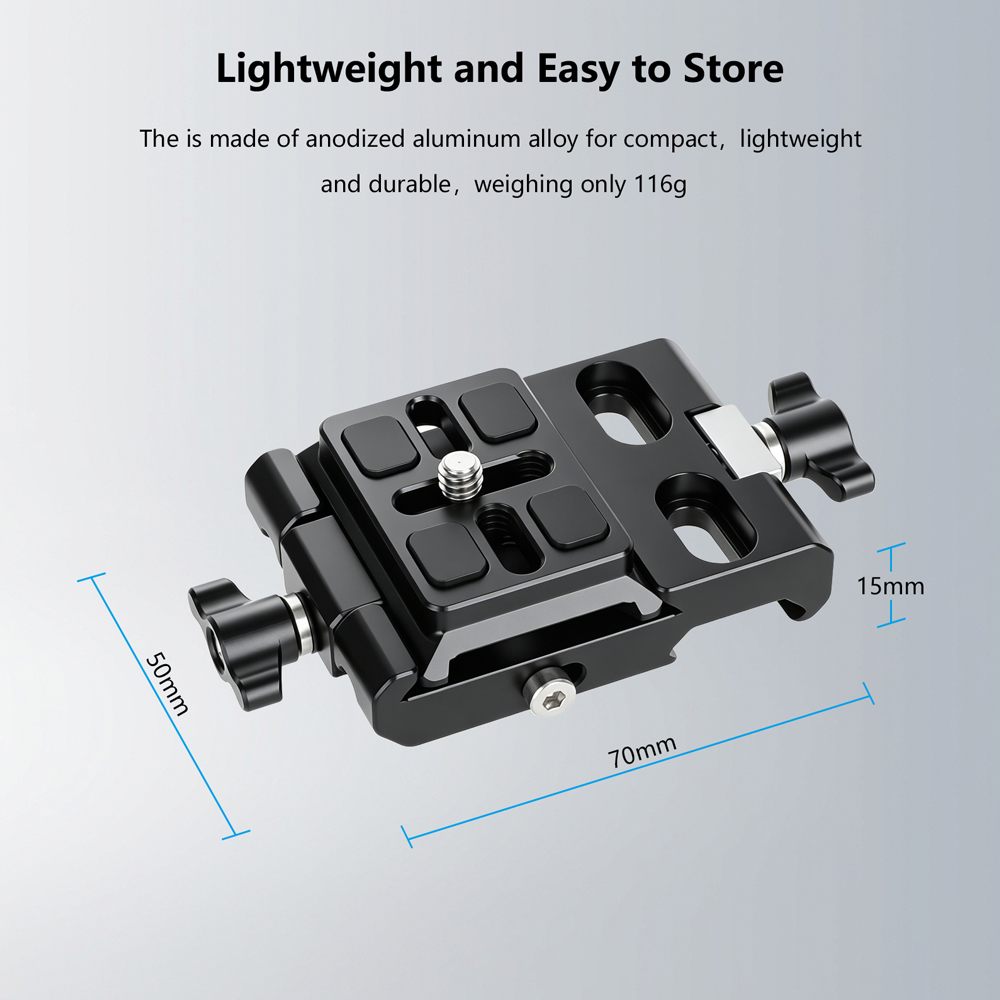 CAMVATE ฐานยึดกล้อง DSLR แบบ A - Camera Cage Baseplate บทวิจารณ์และราคา