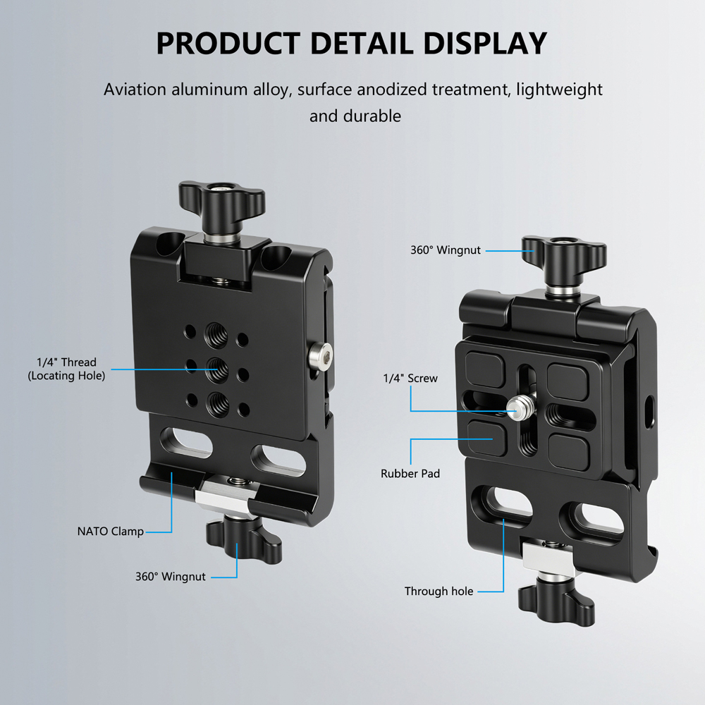 CAMVATE ฐานยึดกล้อง DSLR แบบ A - Camera Cage Baseplate บทวิจารณ์และราคา