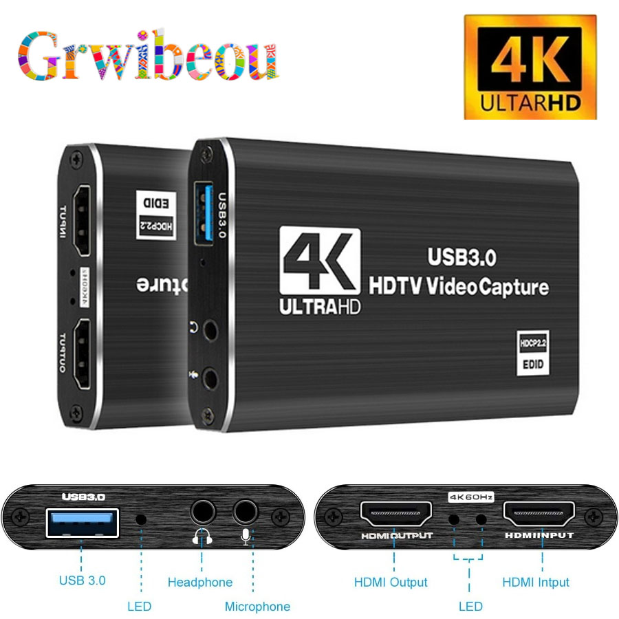 การ์ดบันทึกวิดีโอ 4K USB 3.0 ร - Photography With Mobile บทวิจารณ์และราคา