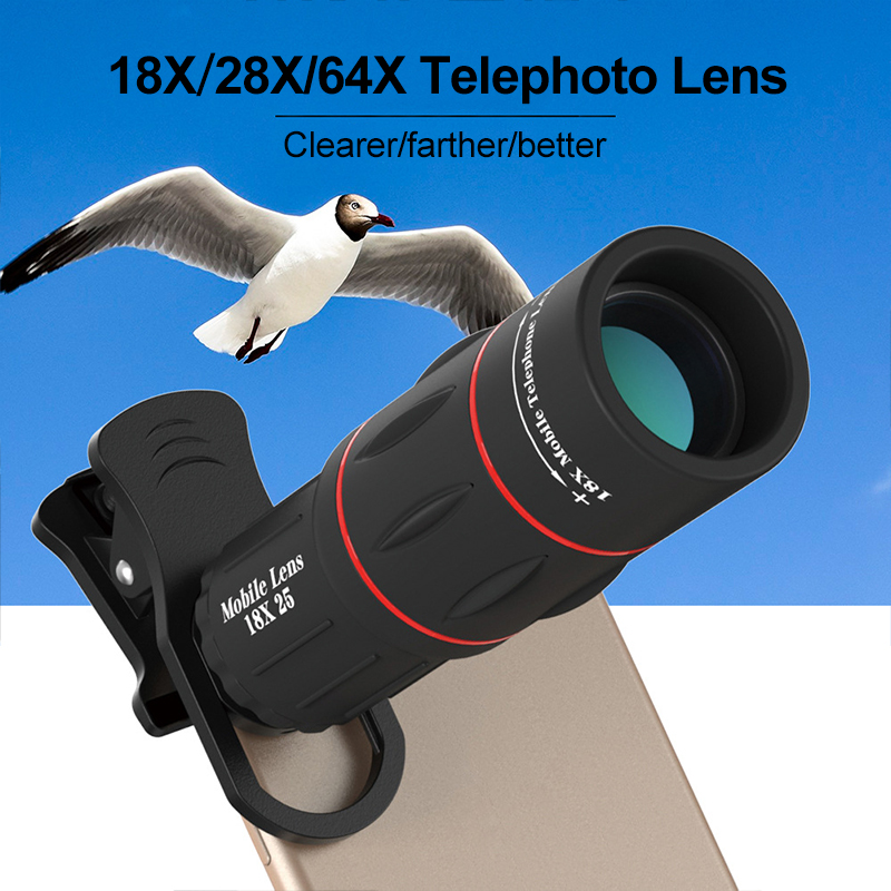 เลนส์กล้องโทรทรรศน์ 64X สำหรับ - Photography Trick บทวิจารณ์และราคา