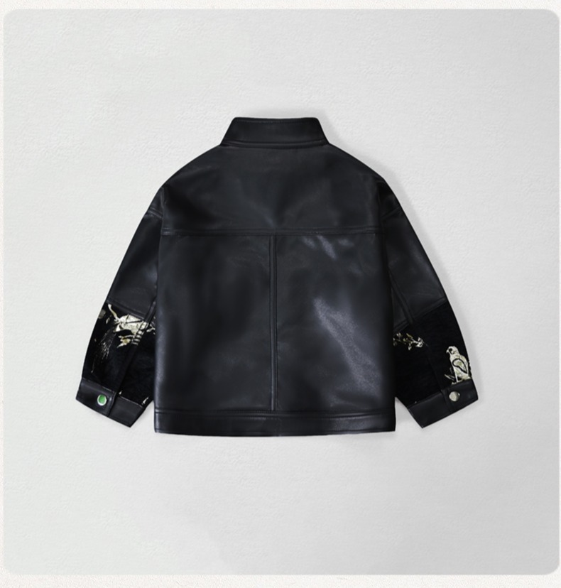 เสื้อแจ็คเก็ตหนัง PU ปักลายมอเ - Photography Wedding บทวิจารณ์และราคา