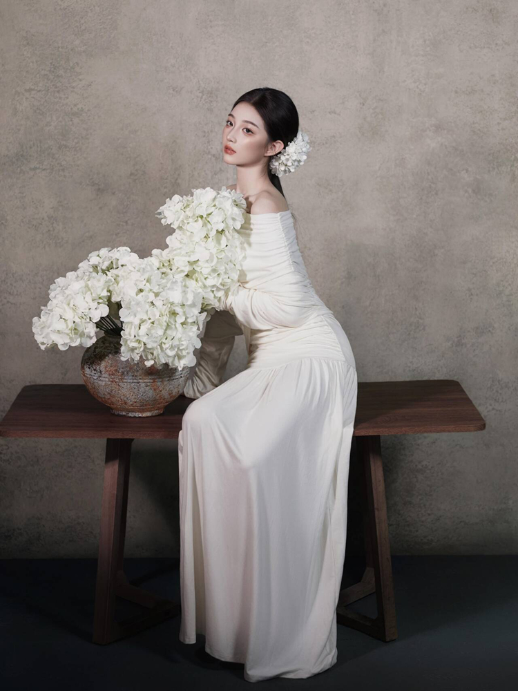 ชุดเดรสผู้หญิงสไตล์จีนโบราณแบบ - Photography Meaning บทวิจารณ์และราคา