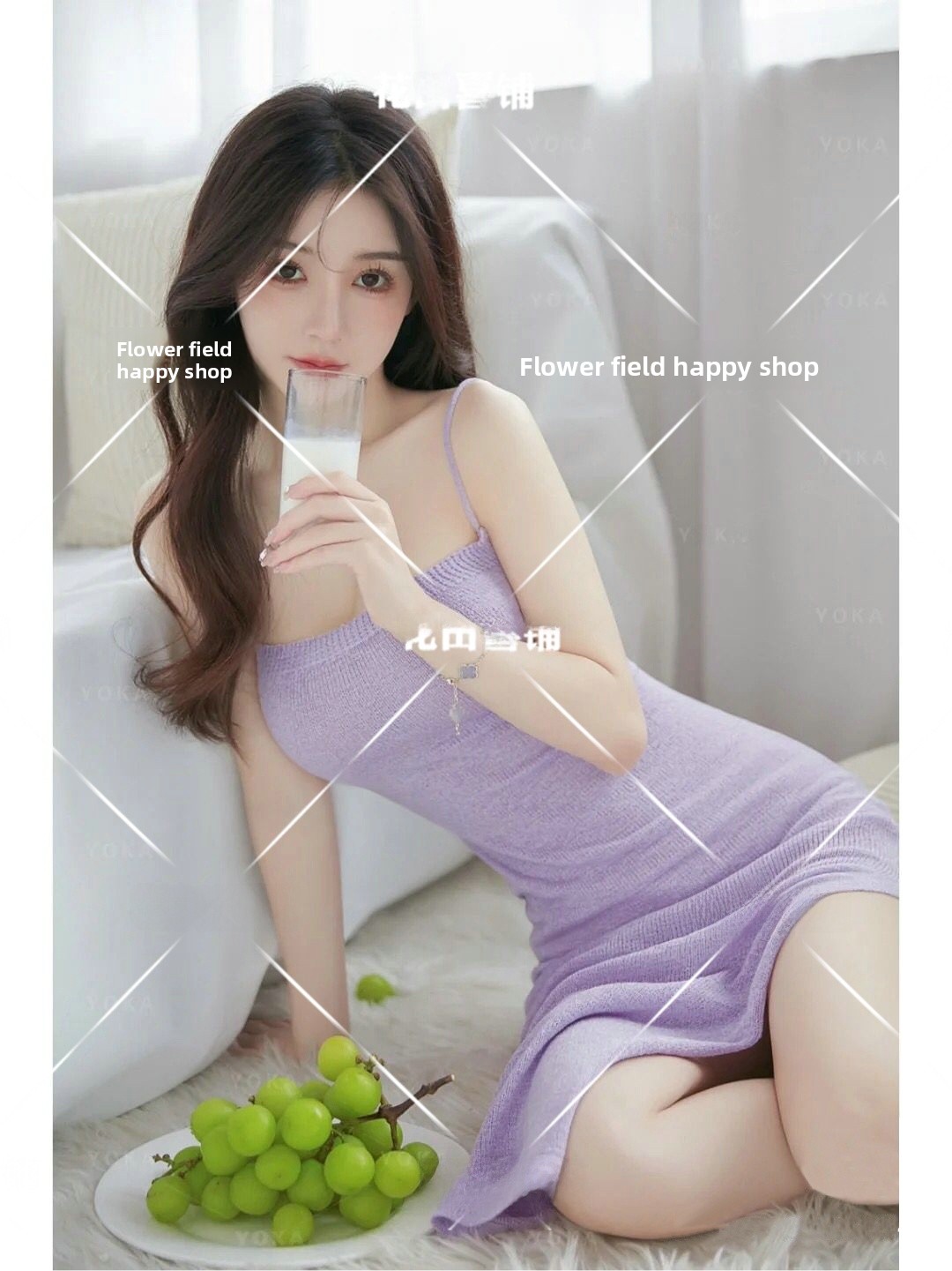 ชุดเดรสสายเดี่ยวแฟชั่นใหม่ สไต - Photography Studio บทวิจารณ์และราคา