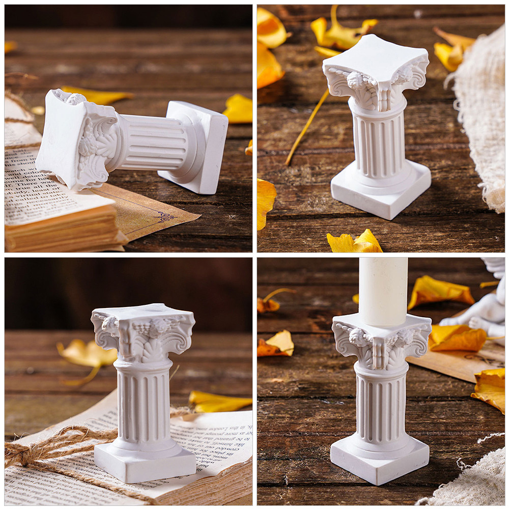 เชิงเทียนรูปเสาโรมัน 6 ชิ้น ทำ - Photography Wedding บทวิจารณ์และราคา