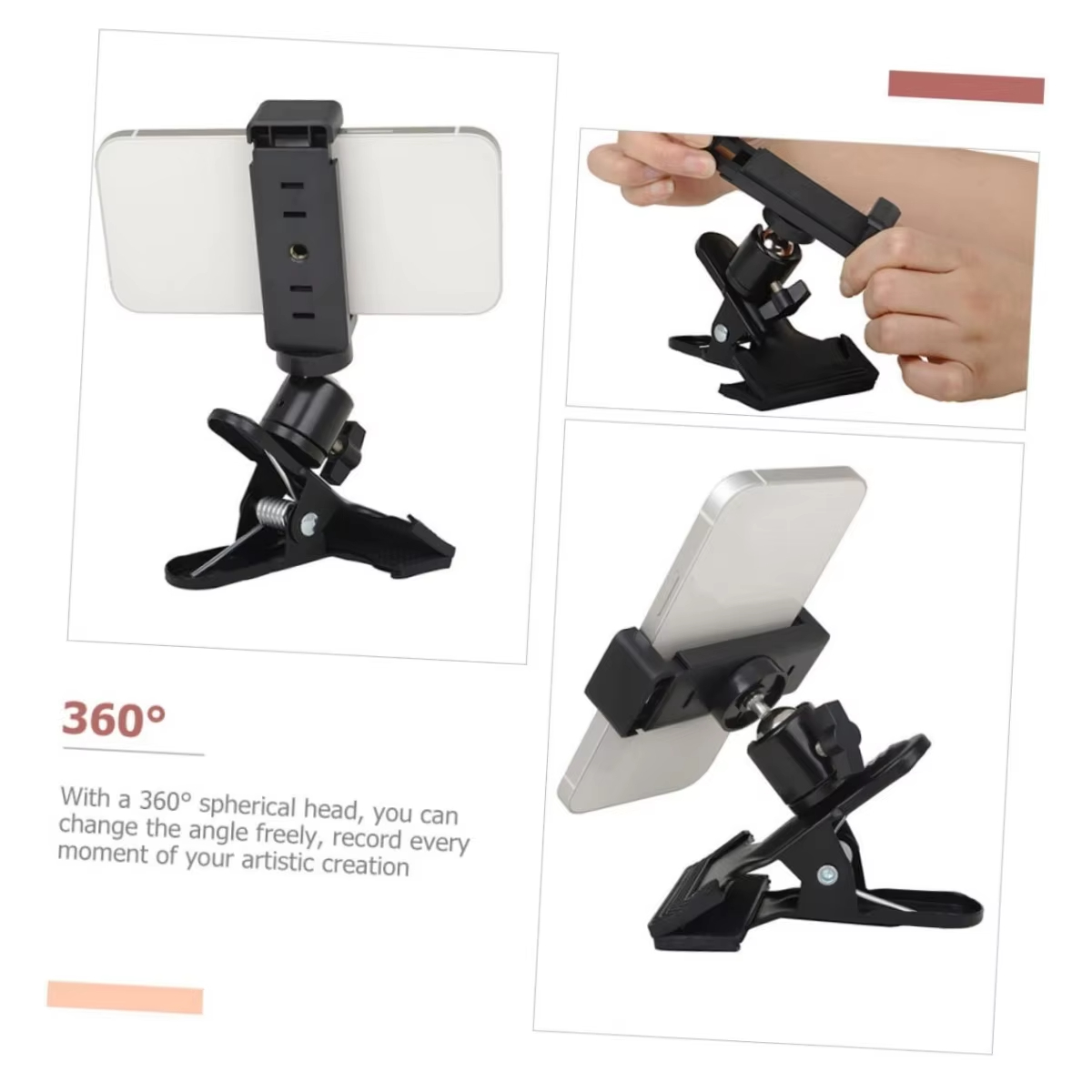 Miwayer หัวกีตาร์คลิปผู้ถือโทร - Photography With Mobile บทวิจารณ์และราคา