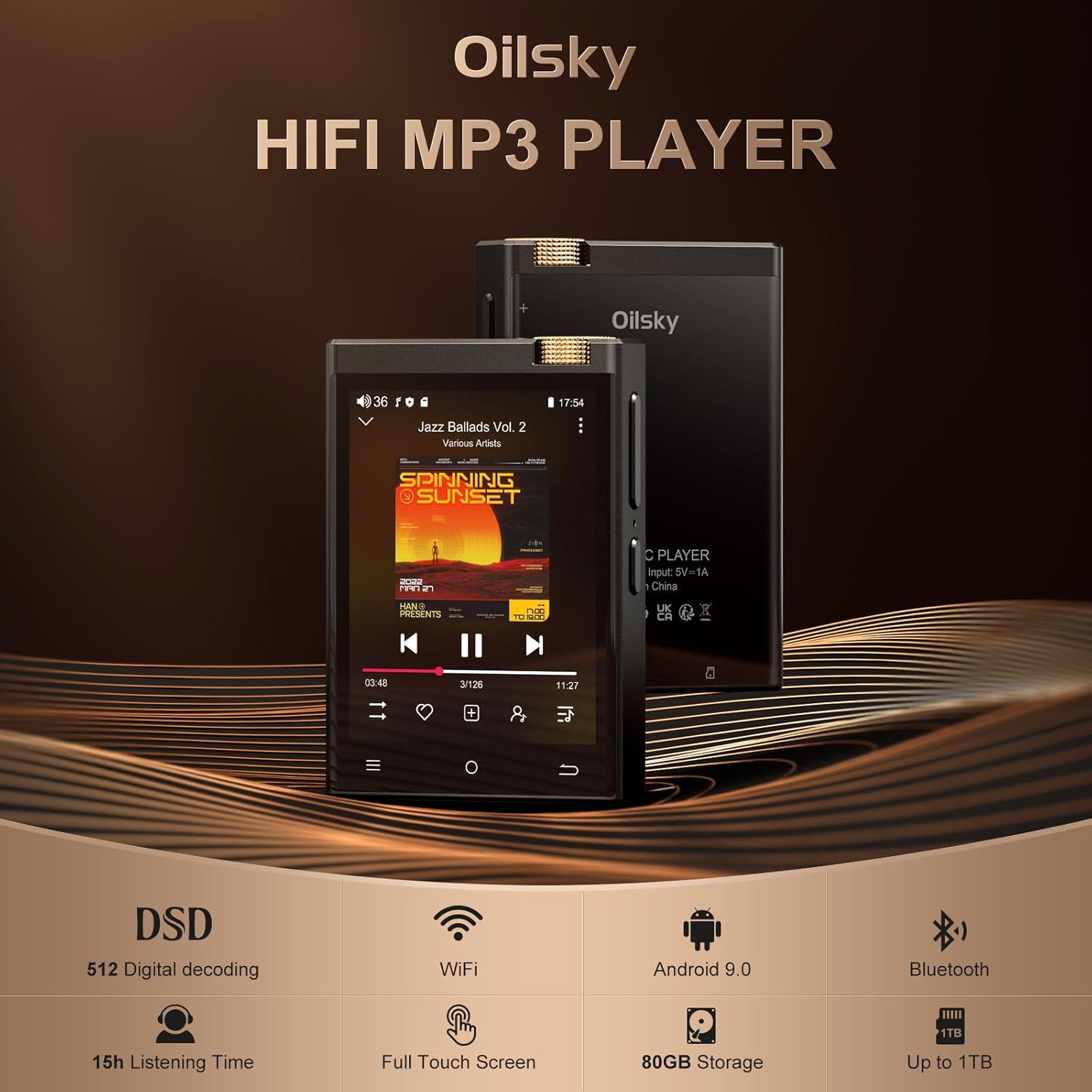 เครื่องเล่น MP3 ไฮไฟ พร้อมบลูท - Photography History บทวิจารณ์และราคา